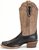 Side view of Double H Boot Mens 13 Inch Cattle Baron Wide Square Toe Buckaroo